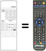 Replacement remote control RC688