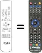 Gleichwertige Fernbedienung RC H601