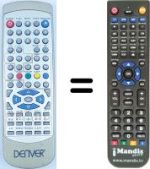 Replacement remote control REMCON706