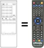 Replacement remote control Sony KV-2072ME5
