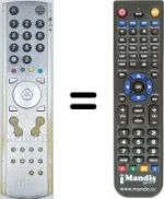 Replacement remote control RM-C1808