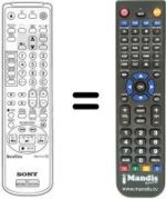 Replacement remote control RM-C812