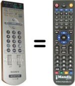 Replacement remote control Sony RM-980