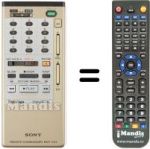Replacement remote control RMT-233