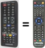 Gleichwertige Fernbedienung Samsung UE46D8090YS/XZG