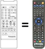 Gleichwertige Fernbedienung Panasonic TNQ1411