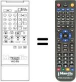 Gleichwertige Fernbedienung Panasonic TNQ1412
