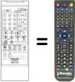 Gleichwertige Fernbedienung Panasonic TNQ1416