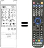 Gleichwertige Fernbedienung Panasonic TNQ1442