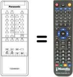Replacement remote control Panasonic TZS4EK001
