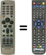 Replacement remote control Aiwa HV-FX990