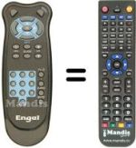 Replacement remote control Engel ES1010 PLUS