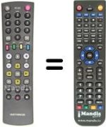 Replacement remote control RC143603 / 00