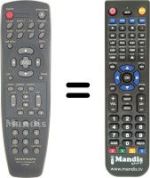 Replacement remote control Marantz DV3100
