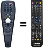 Replacement remote control NEUF TELECOM NEUFBOX HD