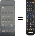 Replacement remote control RS-1030