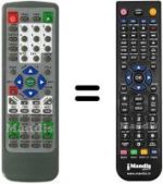 Replacement remote control JX2002