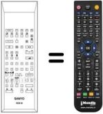 Replacement remote control 160.00154.00