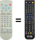 Replacement remote control 1AV0U10B17600