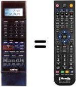 Replacement remote control 143.9.4100.68920