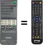 Gleichwertige Fernbedienung Sony KV-C 2551 D