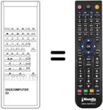 Gleichwertige Fernbedienung DIGICOMPUTER 53