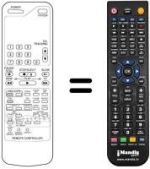Gleichwertige Fernbedienung United DVR 4167 P