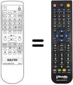 Replacement remote control 1AV0U10B03700