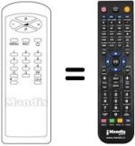 Replacement remote control SCHNEIDER STV 3666.1
