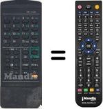 Replacement remote control Sanyo CEP 4011 V