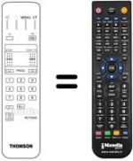 Replacement remote control Arc En Ciel 25 DG 57 H