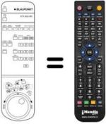 Gleichwertige Fernbedienung RTV 950 HIFI