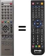 Replacement remote control Sanyo CE 27LC4 C