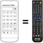 Gleichwertige Fernbedienung TELECONTROL 2200