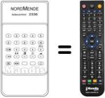 Gleichwertige Fernbedienung TELECONTROL 2336