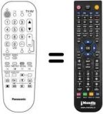 Gleichwertige Fernbedienung Panasonic TX-28KL1 F