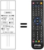 Replacement remote control VC 152 LX / VC 153NX