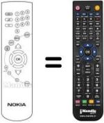 Gleichwertige Fernbedienung Ingelen MEDIA MASTER 9500