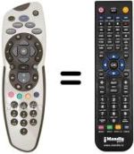 Gleichwertige Fernbedienung Sky MY SKY PVR