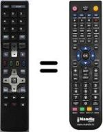 Replacement remote control Kathrein UFS640S