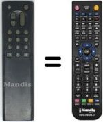Replacement remote control RC9076-00B