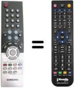 Gleichwertige Fernbedienung Samsung AA59-00370B