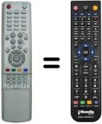 Gleichwertige Fernbedienung Samsung BN59-00463A