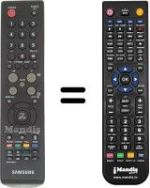 Replacement remote control Samsung LE40S71