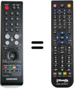 Replacement remote control Samsung LS19PMASF/EDC