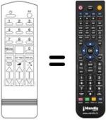 Gleichwertige Fernbedienung Cgm CTV153