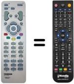 Replacement remote control Thomson DTI2305