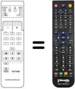 Replacement remote control Thomson HRC7400