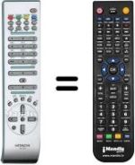 Gleichwertige Fernbedienung Hitachi VS20349162