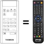 Replacement remote control Thomson 249456